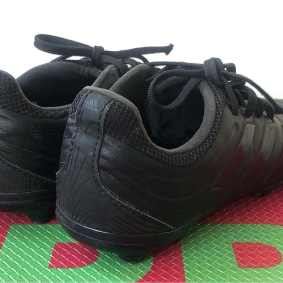 Adidas Copa 20.3 Core G28550 Men’s Black Leather Soccer Cleats Size 6 - Picture 5 of 10